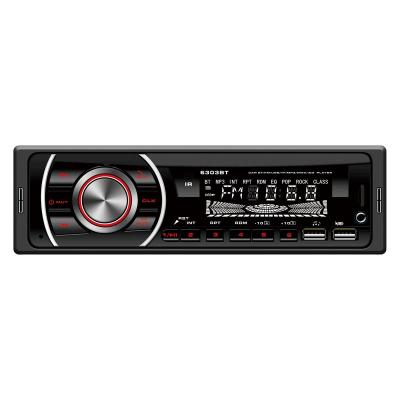 China Private Car Stereo MP3 Player Hands Free Design Car Radio 12V Aux In-Dash Car Radio In-Dash 1 Din FM. in TF USB MP3 MMC WMA Receiver for sale