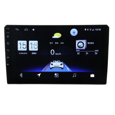 China Universal Android 9.1 Capacitive Car GPS DVD Player Double 2din 10inch Touch Screen Car Radio Gps Player With BT WIFI for sale