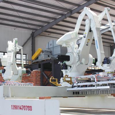 China Building Material Stores 500KG Brick Loading Robot Handling Automation System for sale