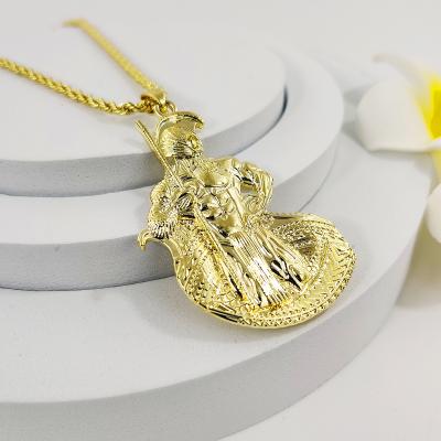 China Fashion SHUIIN DESIGNS Hawaiian 14k Gold Silver Pendant Necklace for sale