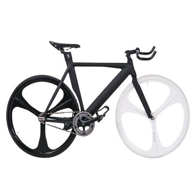 China Technology 700c Outdoor Smooth Welding Black Frame Track Bike / Tracking Bike / Bicycle Racing Bike for sale