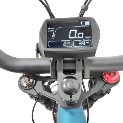 China Aluminum Alloy 1000w Motor Foldable Electric Snow Bike With Big LED Front Light for sale