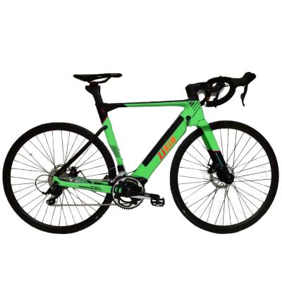 China Wholesale Carbon Fiber CARBON Frame Light Weight 20 Speed ​​Road EBikes Electric Bicycles For Adults for sale