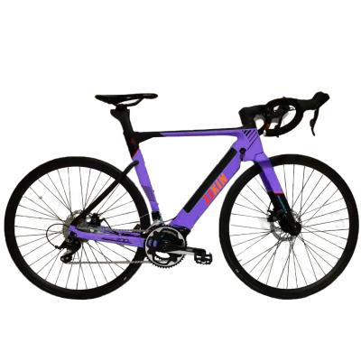 China Carbon Fiber Electric Bicycles Bicycles For Mountain Wholesale 20 Frame Light Weight Adult CARBON Road EBikes for sale