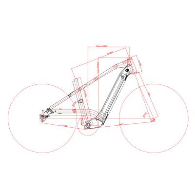 China For city bike standard design city bicycle frame aluminum alloy 6061 for sale