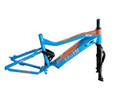 China 26 Inch OEM Aluminum Alloy Full Mountain Bikes Factory Direct Sale Suspension Bike Frame for sale