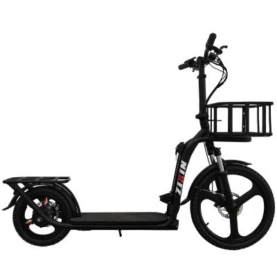 China Hub Motor 36V 250W Controller 36V 250W Unisex Rear Silent Electric Bike Bicycle Scooter with Front and Rear Basket for sale