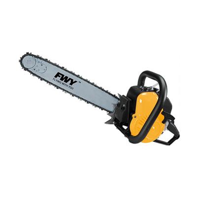 China professional 2-Stroke wood cutter saw gasoline fuel 78..5CC chainsaw, heavy duty hand helf chainsaw for farmers and loggers for sale