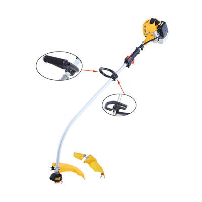 China Small Blade Grass Trimmer 26.3cc 1.0kw Gasoline Gardening Nylon Brush Cutter for sale