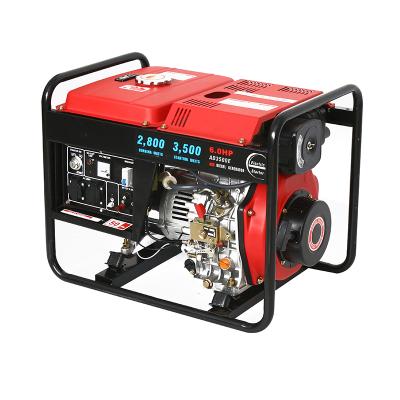 China China 3kw Customizable Logo 3KW Diesel Generator Set for sale