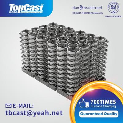 China Heavy Duty Industry Heat Treatment Furnace Casting Basket for sale