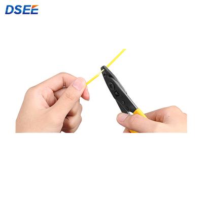 China Hot Selling Fiber FTTH Drop Cable Stripper Stripping Tool / Fiber Optic Stripper CFS-2 for sale