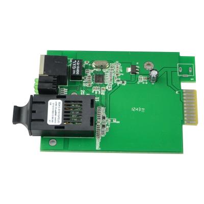 China FTTH FTTB FTTX Network 10/100M HTB 1100 Media Converter Card Fiber Optic Media Converter for sale