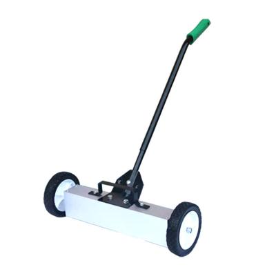 China Wheeled Lightweight Handheld Magnetic Sweeper Top  Release High Cleaning Efficiency for sale