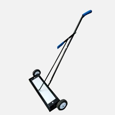 China Highways Maintenance Magnetic Sweeper With Top Mounted Release Bar And Rubber Handle for sale