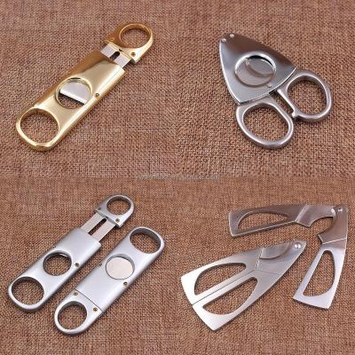 China High Quality Durable Luxury Stainless Steel Cigar Cutter for sale