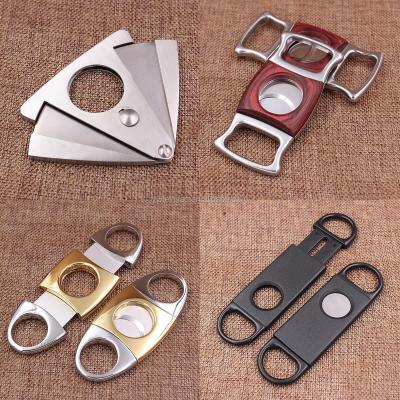 China Durable Mass Wholesale Custom Cigar Scissor Accessories Gift High End Pure Copper Stainless Steel Cigar Pliers for sale