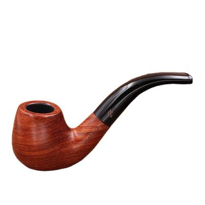 China New Style Resin Smoking Pipe Retro Herb Luxury Durable Wholesale Minimalist Gift Wooden Pipe Tobacco Pipa Porcelain Pipe for sale