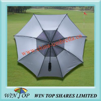 China Auto Open Promotional Gustbuster Golf Umbrella for sale