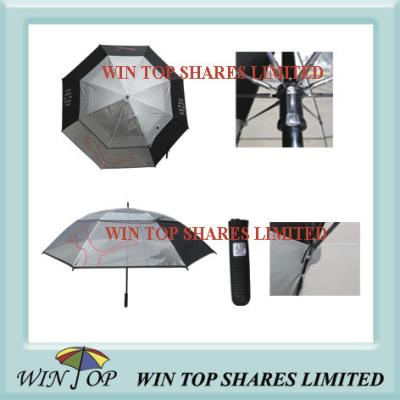 China PVC and Pongee Golf Umbrella for sale