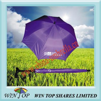 China Promotional Purple Walking Stick Umbrella(WTL010) for sale