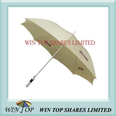 China Auto Straight Umbrella with Aluminum Handle for sale