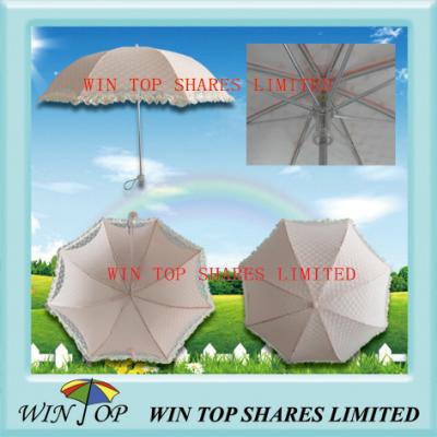 China 2 Folds High Grade Ladies Parasol for sale