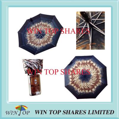 China South America Model Auto System Folding Umbrella for sale