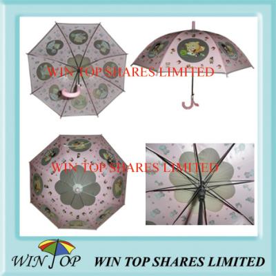 China Poe/EVA Children Umbrella with Logo Printing (WT076) for sale