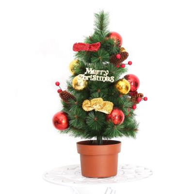 China Hot Sale Christmas Ball Christmas Tree Christmas Tree Decoration Christamas Home Decoration Small 35cm for sale