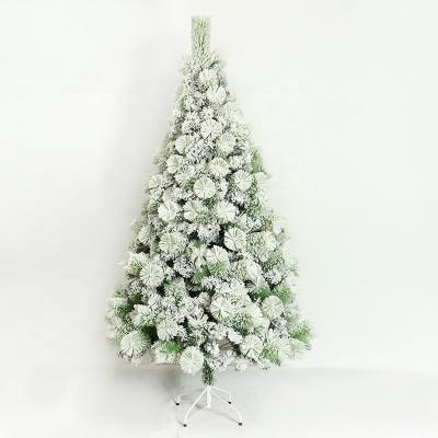 China Chirstmas Decor New Products 180CM Christmas Decoration Tree PINE Needle Snow Mix Christmas Tree for sale