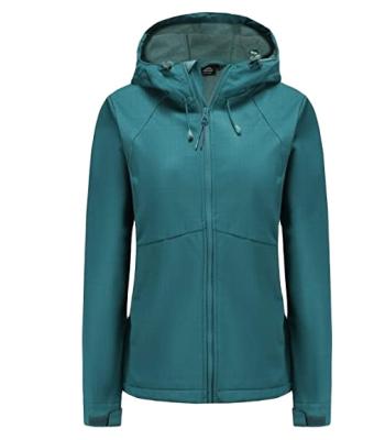 China Waterproof Women's Fleece Lined Waterproof Softshell Jacket Lightweight Hiking Coat for sale