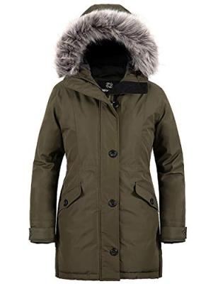 China Custom Winter Trench Waterproof Women Plus Size Long Jacket And Coated Parka Jacket Fur Hooded Water Resistant for sale