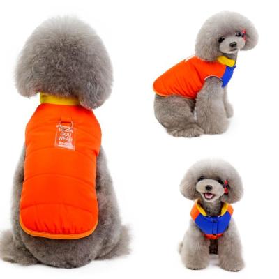 China D01 Factory Supplier Sustainable Dog Stripper Jacket Winter Pet Clothes for sale