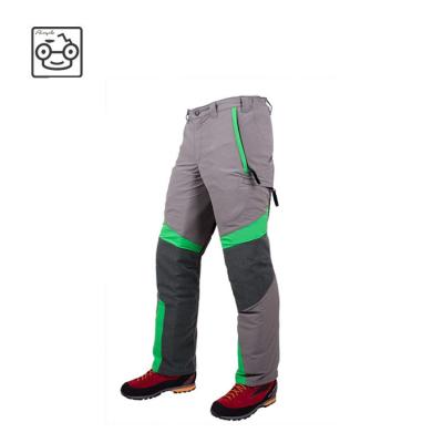 China Protective Polyester Chainsaw Pants With High Abrasion 4 Way Stretch Resistant Fabric Type A class1 for sale