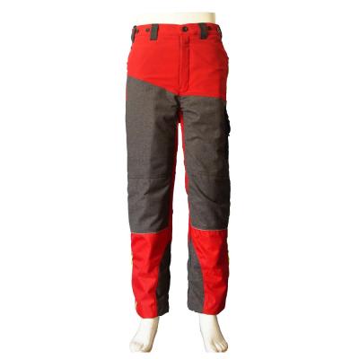 China Anti-Wrinkle Wholesale Workers Workwear Chainsaw Pants Equipment Cut Proof Clothes Fabric Factory Price for sale