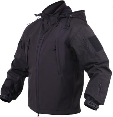 China Carry Soft Shell Tactical Jacket Hidden Ambidextrous Military Black Breathable for sale