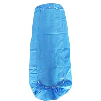 China PP NON WOVEN 140 X 210cm Blue White Medical Disposable Non Woven Patient Bedspread for sale