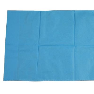 China PP Blue NON WOVEN Medical Disposable Pillow Case Cover 70*47cm for sale