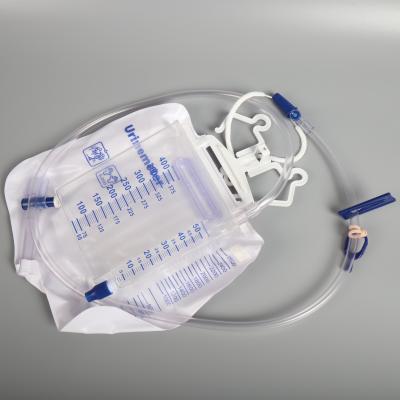 China 2600cc Medical Urimeter / Urine Bag With 400cc Meter 2600CC / 400CC Capacity for sale