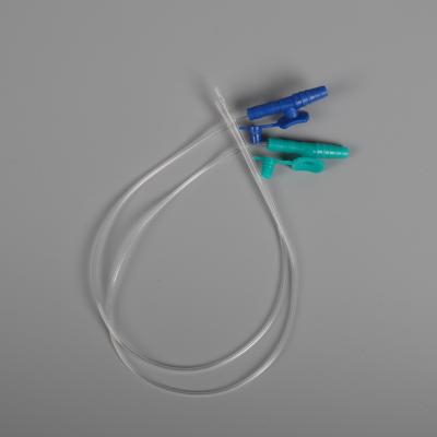 China Medical PVC PVC Suction Catheter / Tube With Vacuum Control Type F10 for sale