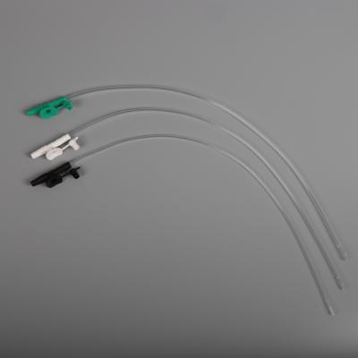 China Medical PVC Suction Catheter With Vacuum Control Type F5-F24 for sale