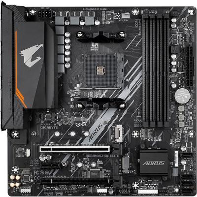 China LGA1567SocketLS GIGAOCTE B550M AORUS ELITE Gaming Motherboard Support Socket AM43500X/3700X/3900XCPU for PC for sale