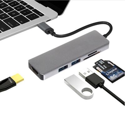 China Type-c HUB USB-C multifunctional HD MI 5 in 1 type c hub docking station 5 in 1 type c hub for sale