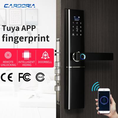 China Quick Unlock Rfid Card Door Lock , App Control Biometric Smart Door Lock for sale