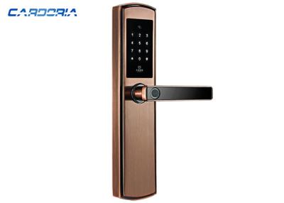 China Electronic Bluetooth Smart Door Lock , Fingerprint Smart Keyless Lock High Security for sale