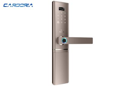 China Simple Design Smart Biometric Door Lock , Anti Peep High Security Door Locks for sale