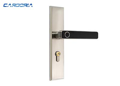 China Fingerprint Handle Keyless Cabinet Lock , Keyless Home Door Lock For Wooden Door for sale