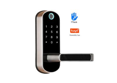 China Electronic Keyless Digital Deadbolt Door Lock BLE TTLock App Smart Home Door Lock WiFi Tuya APP for sale