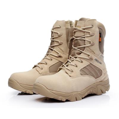 China Fan Army Outdoor Camping High Aid Anti-slippery Tactical Boots Increasing Military Boots Commando Male Desert Boots for sale